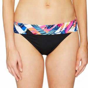 🗃️
[captiva] women's swimwear black floral bikini bottoms